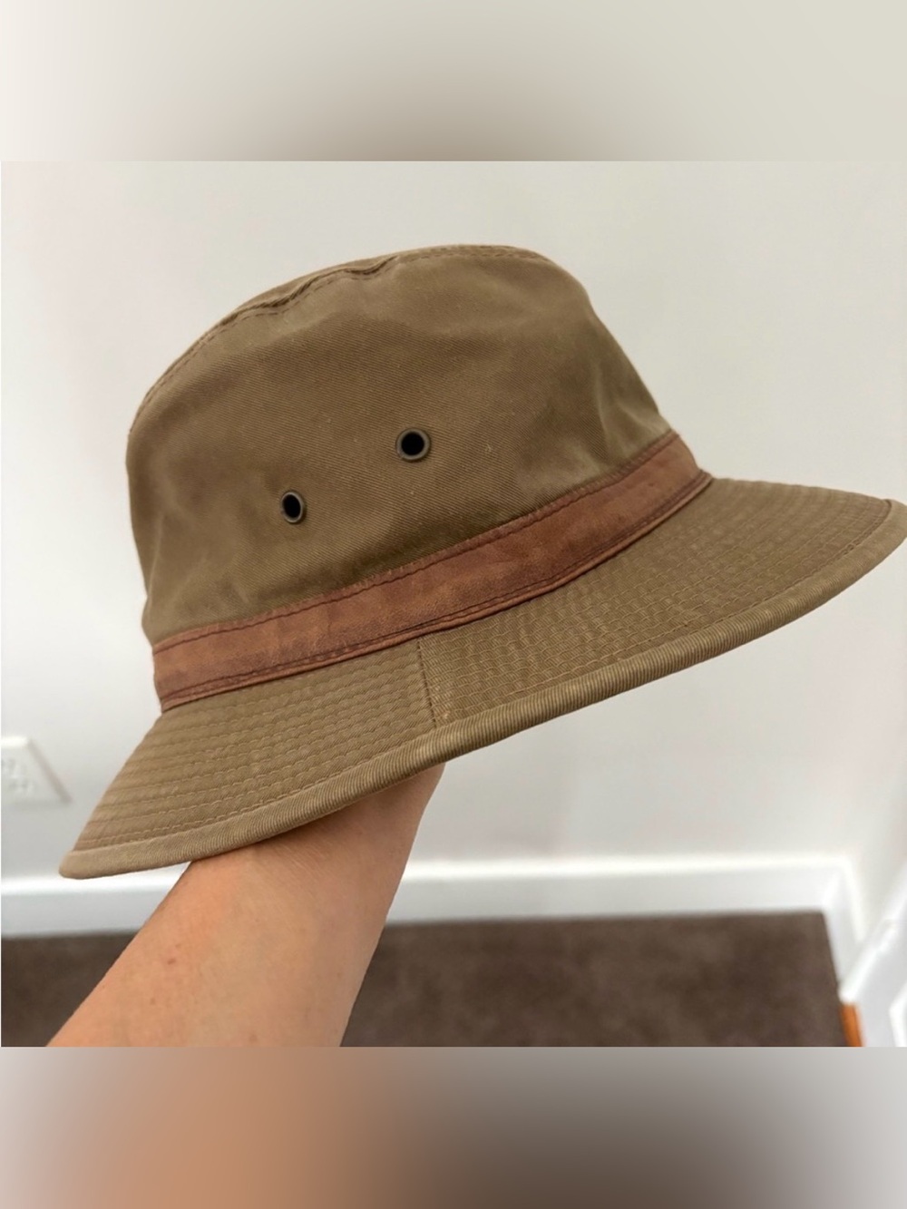 Vintage London Fog Fedora men's hat Size Small